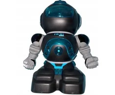 Mega Creative Juodas robotas valdomas laikrodžiu