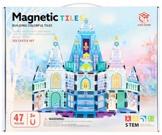 Mega Creative Magnetinės kaladėlės pilis 47 dalių 33X26X6 MC PUD 16 (188-M539)