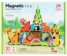 Mega Creative Magnetiniai konstruktoriaus kaladėlės ZOO 27 dalių 26X21X6 MC PUD 24 (188-M504)