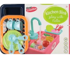 Mega Creative KITCHEN KRAUTUVIŲ RINKINYS BE AKC 35X25X10 NELLA MC Žaidimas 24