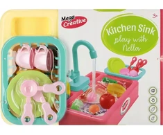 Mega Creative KITCHEN SNK B/O AKC 35X25X10 NELLA MC ZOL 24