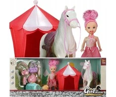 Lėlė 9cm su priedais Konik MEGA CREATIVE 526223