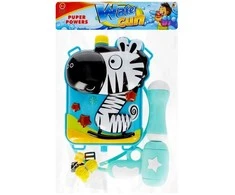 Vandens pistoletas Zebra kuprinė MEGA CREATIVE 511351