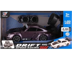 Mega Creative RC lenktyninis automobilis su nuotolinio valdymo pultu FF LAD 28X15X12 MC WB 24 (US020-3)
