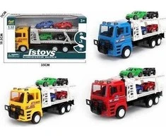 Mega Creative Vilkiko su automobiliu komplektas 1:32 MIX