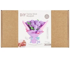 Mega Creative Zest kūrybinis rinkinys gėlės violetinės 34X18X7 MC pud 24/48 (HZX-955-35)