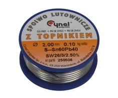 9679# CYNA 3.0mm SZPULA 100g Sn60Pb40