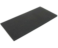 Guma 270 * 130 mm, storis 4 mm, atsarginė mentelei