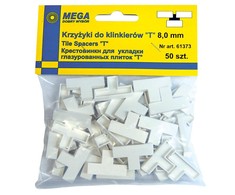 Mega Kryžiukai dekoratyvinio akmens tvirtinimui, T 10mm