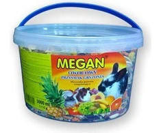 Skanėstas graužikams Megan, su vaisiais, 1.11 kg