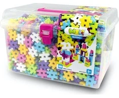 Kelioninis rinkinys Meli Basic Pink 1000 el.