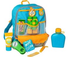 Melissa &amp; Doug Tyrinėtojo kuprinė su priedais: žiūronai, kompasas, rinkinys