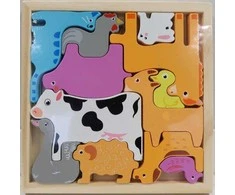 Melissa &amp; Doug Mediniai ūkio gyvūnai