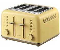 Skrudintuvas BUYDEEM 4 Slice Toaster, modelis DT640E, color Mellow Geltona, EU
