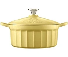 Mellow Yellow Mellow Geltona BUYDEEM emaliuoti ketaus puodai 2,9 l, modelis CP521, spalva