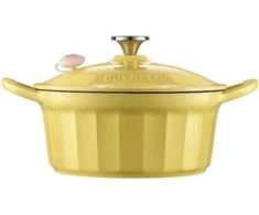 Mellow Yellow Mellow Geltona BUYDEEM emaliuotas ketaus indas 3,9 l, modelis CP551, spalva