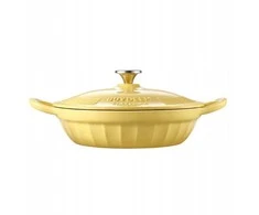 Mellow Yellow BUYDEEM emaliuoti ketaus indai 3,3 l, modelis CP581, spalva Mellow Geltona