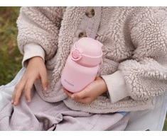 Mellow Yellow BUYDEEM nerūdijančio plieno termosas 200 ml, modelis TAN200, spalva šviesi šilkmedis