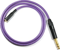 Kabelis Melodika Jack 3.5mm - 6,3mm 7m purpurinės