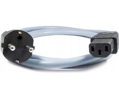 Melodika Maitinimo kabelis MDP15G Maitinimo kabelis su įžeminimu (tinklas) 3x2,5mm2 (Schuko-IEC C13) Gunmetal - 1,5m