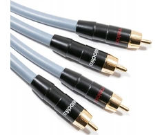 Melodika Melodika MD2R120G Kabelis 2xRCA - 2x RCA Gunmetal - 12m