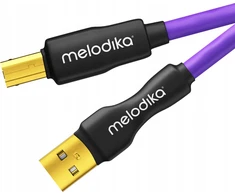 Melodika Melodika MDUAB50 Violetinė USB 2.0 tipo A-B laidas, įskaitant: DAC / medicinos prietaisams / braižytuvams - 5m