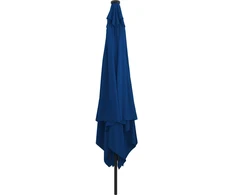 Sodo skėtis 295 x 295 x 245 cm Poliesteris ir plienas Azurblau