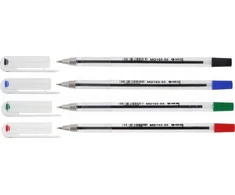 Memobe rašiklis 0,7 mm, 4 spalvos, biuro reikmenys