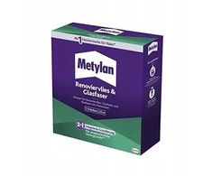 Klijai stiklo audinio tapetams, drėgmei atsparūs METYLAN Renofleece, 500g