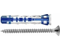 Įvaras Elematic BLUEFIX/VA, universalūs, 6x35 mm, 100 vnt.