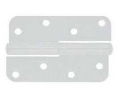 Lankstas durims Kurzemes, 11 cm, balta