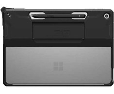 Urban Armor Gear UAG Scout galinis dangtelis su rankos dirželiu, skirtas Microsoft Surface Pro 12 – juodas