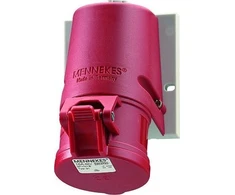 Mennekes Hensel 27006 sieninis lizdas, 1 dalis, 32A 4p 6h 400V, IP44, varžtiniai gnybtai