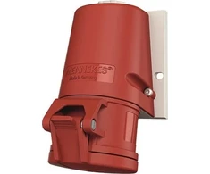 Mennekes Hensel 27006 sieninis lizdas, 1 dalis, 32A 4p 6h 400V, IP44, varžtiniai gnybtai
