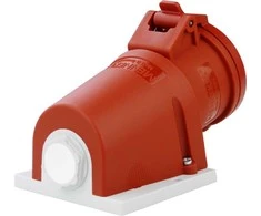 Mennekes Socket 32A 5P (3P+N+Z) 6h IP44 montuojamas ant paviršiaus TYP27008 Mennekes 7728