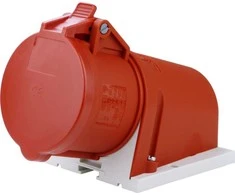 Mennekes Socket 32A 5P (3P+N+Z) 6h IP44 montuojamas ant paviršiaus TYP27008 Mennekes 7728