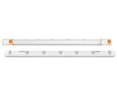 Mentor DP HOUSING 1200 E šviestuvas (1 T8 EM LED fluorescencinei lempai 1200 mm) IP65 4099854463792