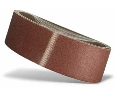 Menzer Šlifavimo juosta begalinė juosta Menzer RAUDONA 75x533 mm K36