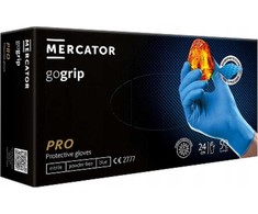 Mercator Medical Mercator GoGrip nitrilo pirštinės, mėlynos (50vnt.) - M