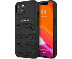 Dėklas Mercedes AMG Debossed Lines Case for iPhone 13 / 14 / 15 - Juodas