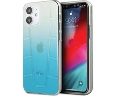 Mercedes MEHCP12SCLGBL Apple iPhone 12 mini 5,4″ mėlynas kietas dėklas skaidrus Line