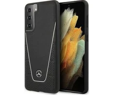Mercedes Benz Samsung Galaxy S21 Mercedes dėklas Dynamic Line (MEHCS21SCLSSI) juodos spalvos