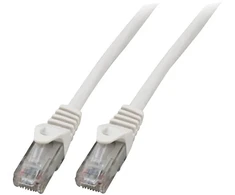 Mercodan Kabelis krosowy KAT6 UTP, Baltas, 2,0m, Bezhalogenowy, 2x4xAWG24 LSZH, Polybag, CCA kabelis sieciowy Baltas 2 m Cat6 U/UTP (UTP) Okrągły (371229020)