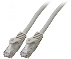 Mercodan Kabelis sieciowy RJ-45, Cat.6, U/UTP, LSZH, CCA, pilka, 7.5 m (371221075)