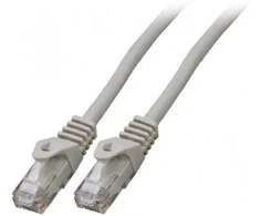 Mercodan Kabelis sieciowy RJ-45, Cat.6, U/UTP, LSZH, CCA, pilka, 0.25 m (371221002)