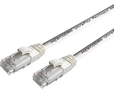 Mercodan „UltraFlex“ jungiamasis kabelis CAT6 UTP, 0,25 m, baltas, LSZH