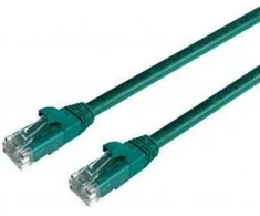 Mercodan Kabelis sieciowy RJ-45, Cat.6, U/UTP, LSZH, UltraFlex, žalia, 15 m (371236150)