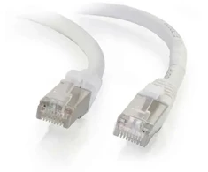 Mercodan 371919002, 0,25 m, Cat6a, S/FTP (S-STP), RJ-45, RJ-45, baltas