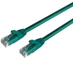 Mercodan 371216075, 7,5 m, Cat6, U/UTP (UTP), RJ-45, RJ-45, Žalias