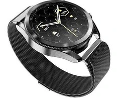 Mercury apyrankė Mesh Apple Watch 42/44/45 mm juodos spalvos